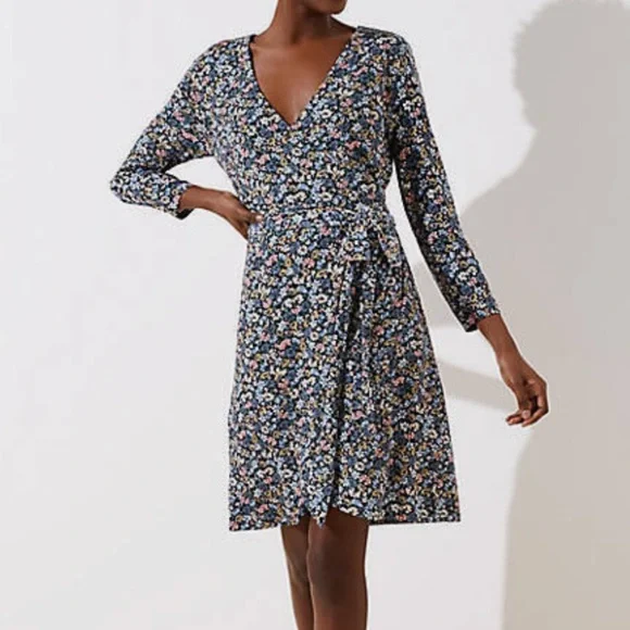 embroidery floral long dress Millie Veil main image 1